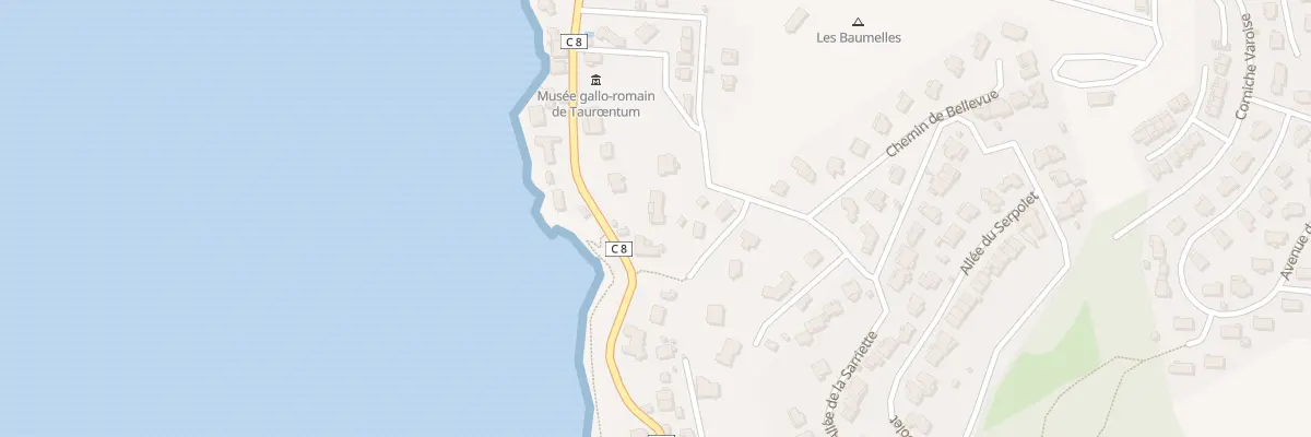 Plan du 14 Che de la Sablière à Saint-Cyr-sur-Mer