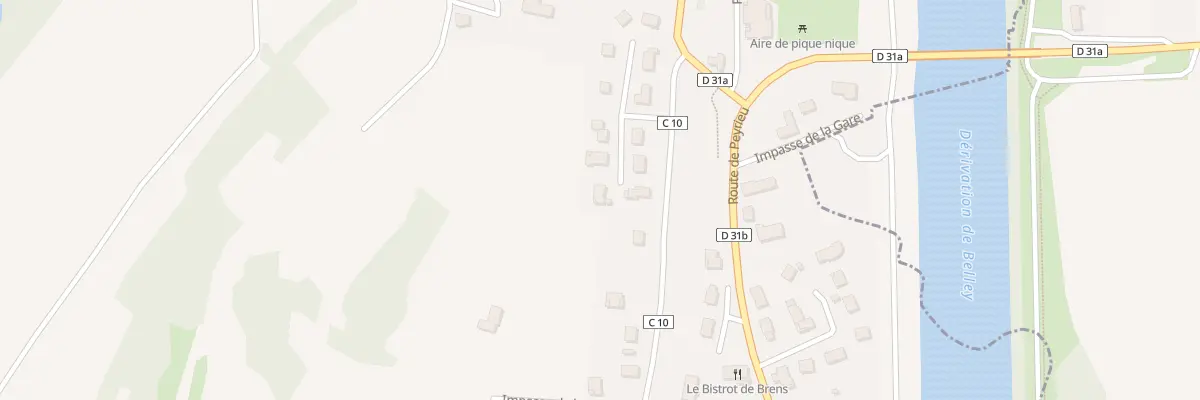 Plan du 1 Lot le Clos Sybille à Brens