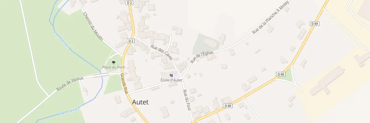 Plan du 3B Rue de l’Eglise à Autet
