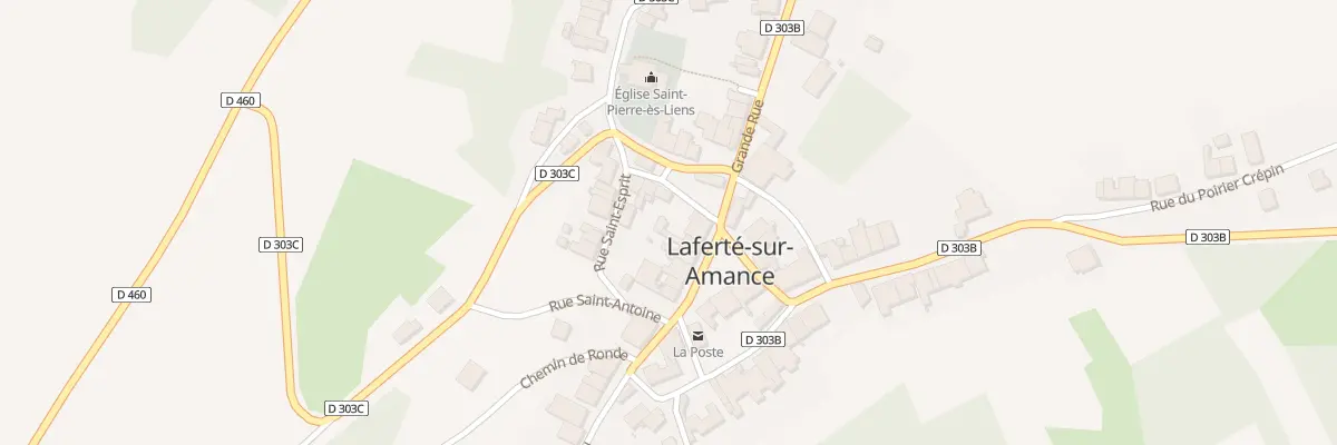Plan du 13 Grande Rue à Laferté-sur-Amance