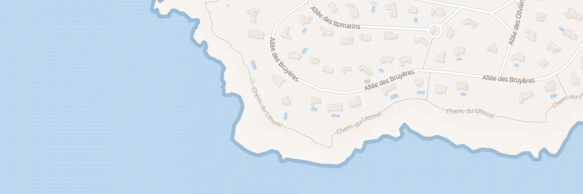 Plan du 131 All des Bruyères à Saint-Cyr-sur-Mer