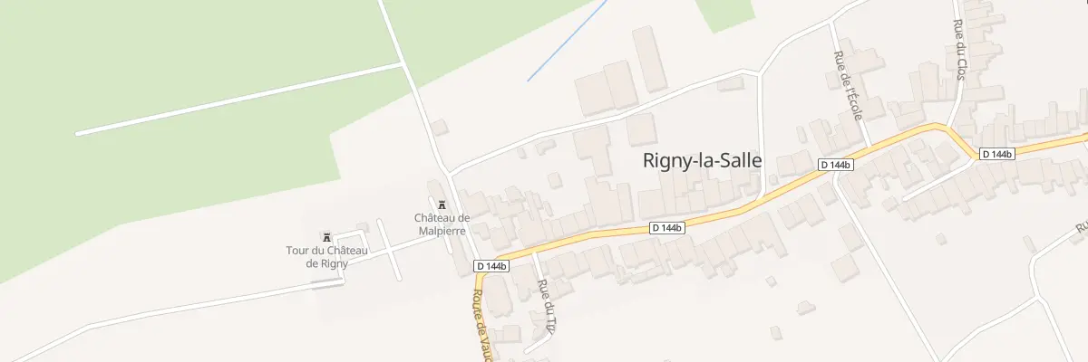 Plan du 9 Gr Grande Rue à Rigny-la-Salle
