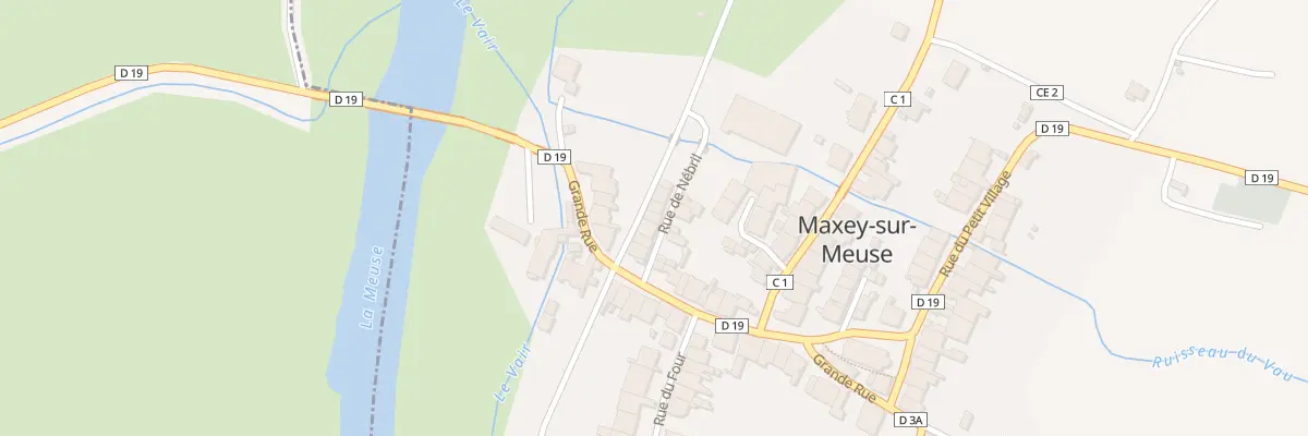 Plan du 5 Rue de Nébril à Maxey-sur-Meuse