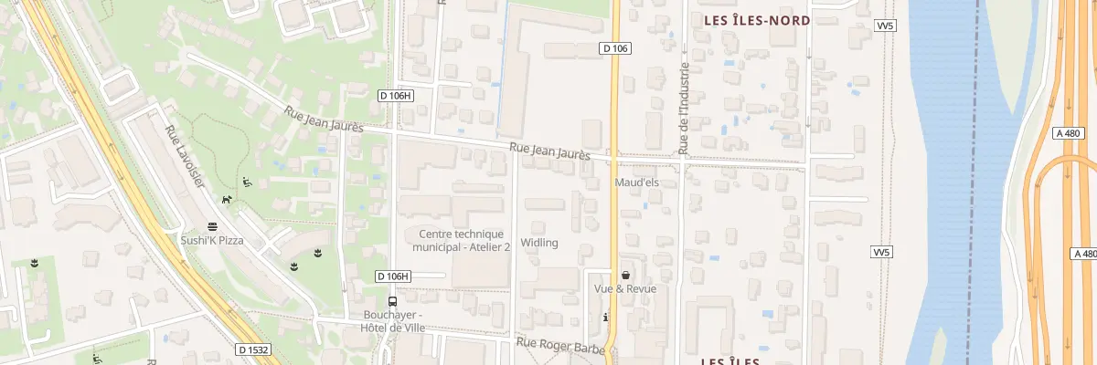 Plan du 27 Rue Jean Jaurès à Seyssinet-Pariset