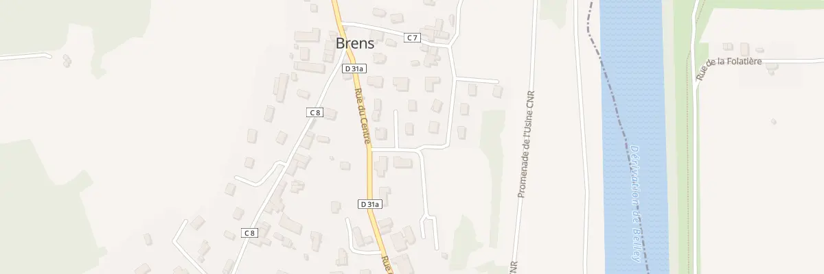 Plan du 7 Lot le Clos du Verger à Brens