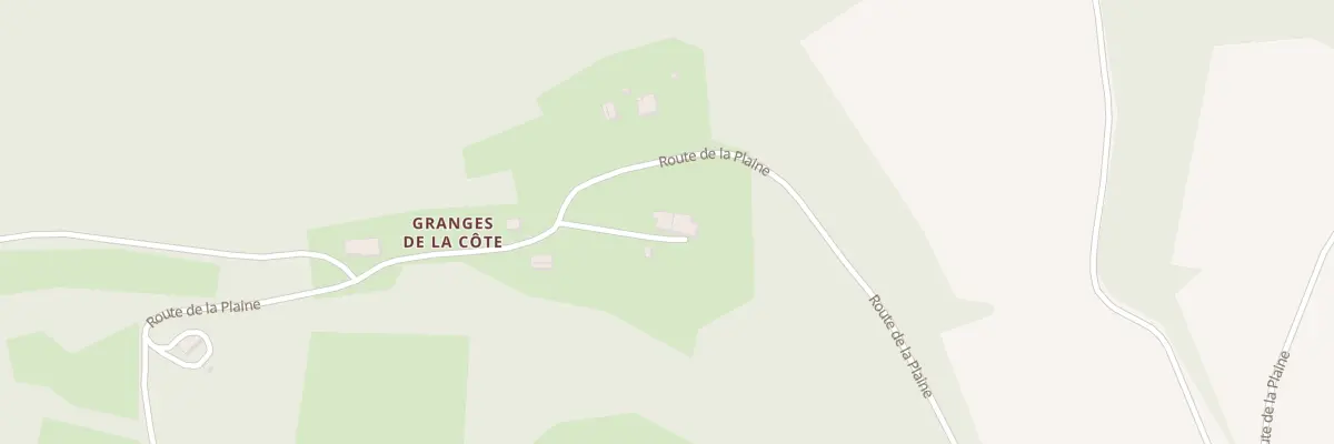 Plan du 131 Ham Les Granges de la Cote à Barésia-sur-l’Ain
