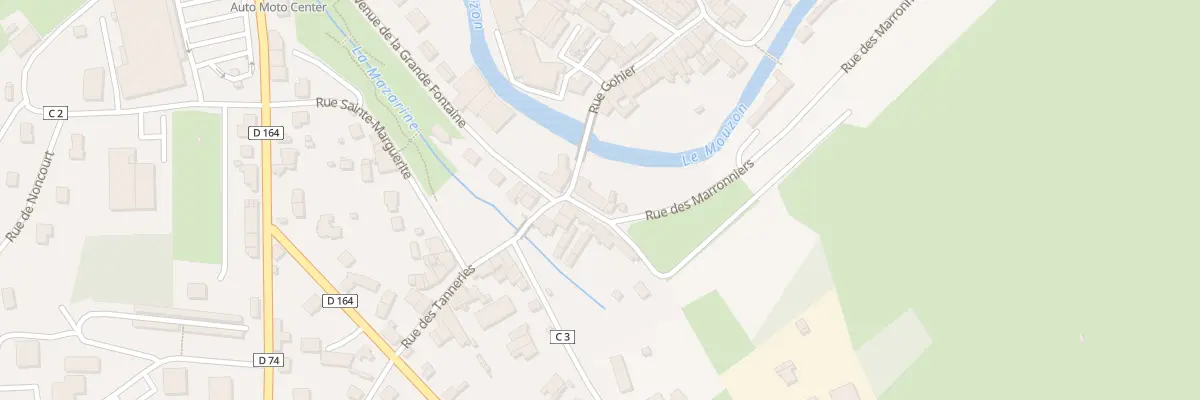 Plan du 13 Rue des Marronniers à Neufchâteau