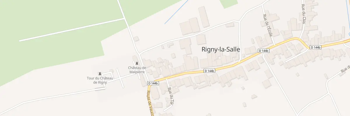 Plan du 11 Gr Grande Rue à Rigny-la-Salle