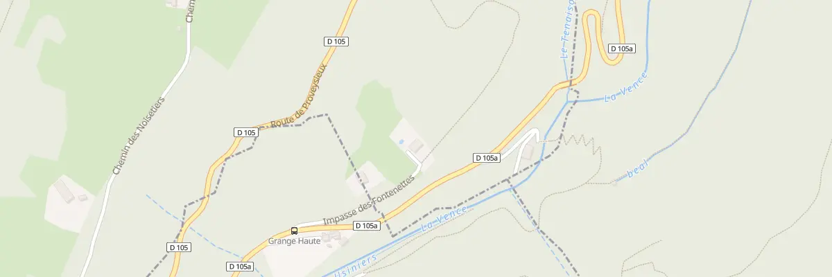 Plan du 5061 Grange Haute à Proveysieux