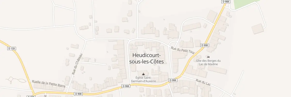 Plan du 8 Rue du Petit Tour à Heudicourt-sous-les-Côtes
