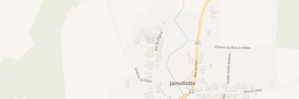 Plan du 13B Rue de l’Eglise à Jainvillotte