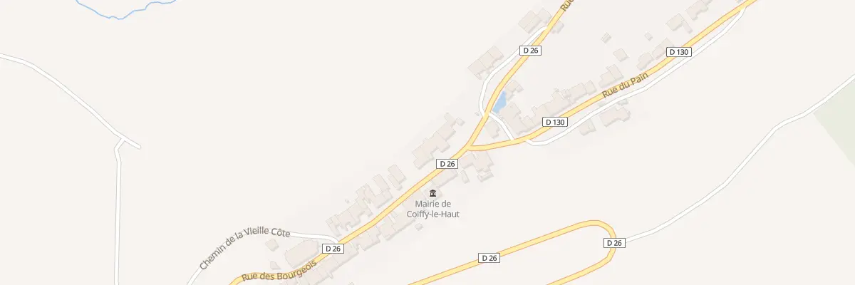 Plan du 4 Rue des Bourgeois à Coiffy-le-Haut