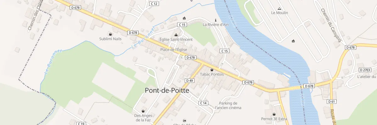 Plan du 35 Grande Rue à Pont-de-Poitte