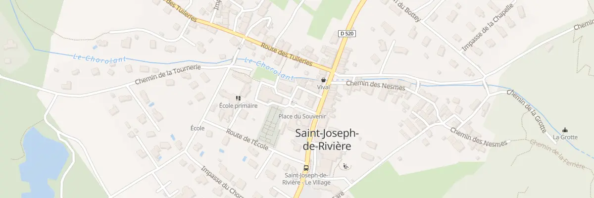 Plan du 38 Pl du Souvenir Français à Saint-Joseph-de-Rivière