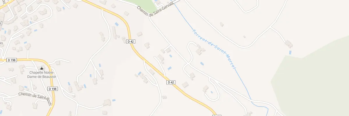 Plan du 5542F Le Pontet et La Clapiere à Beaumont-de-Pertuis