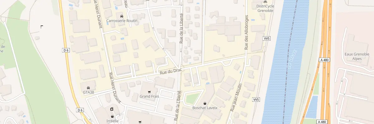 Plan du 22 Rue du Drac à Seyssins