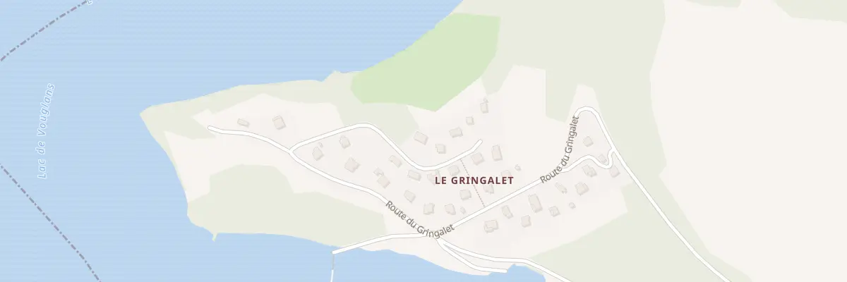 Plan du 665 Ham Le Gringalet à Barésia-sur-l’Ain