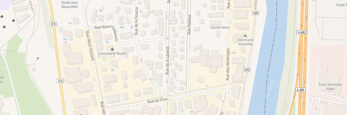 Plan du 97 Rue de la Liberté à Seyssins