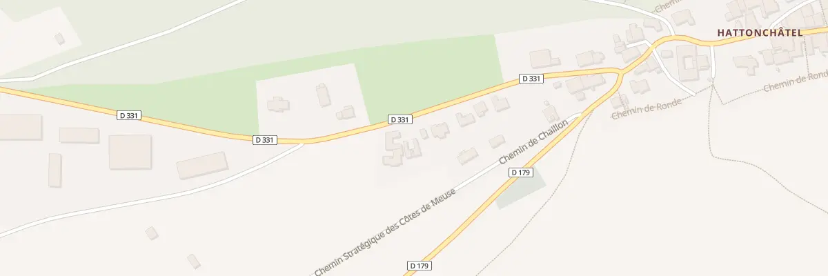 Plan du 15 D Tranchee de Calonne à Vigneulles-lès-Hattonchâtel