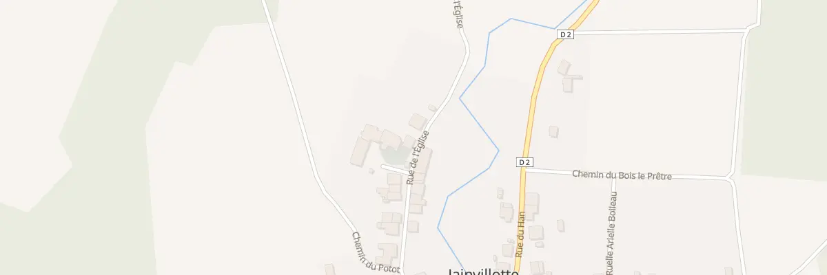 Plan du 15 Rue de l’Eglise à Jainvillotte