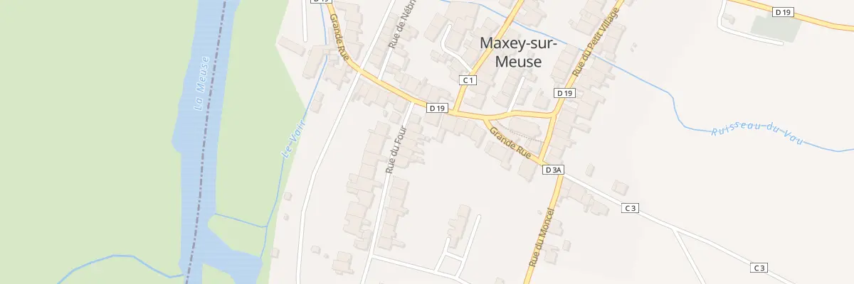 Plan du 5 Rue du Four à Maxey-sur-Meuse