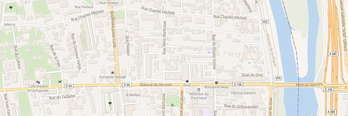Plan du 12 Rue Henri Barbusse à Fontaine