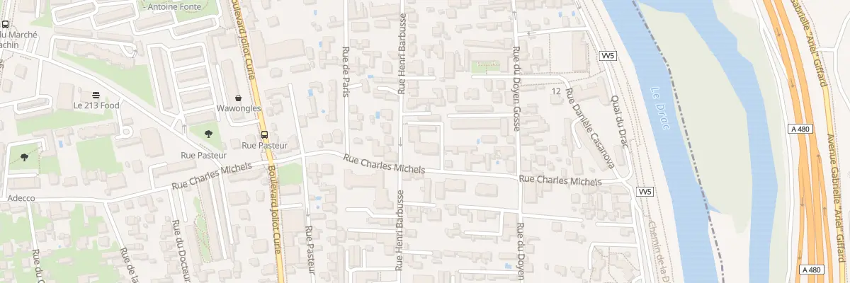 Plan du 24 Rue Charles Michels à Fontaine