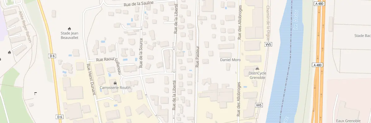 Plan du 92 Rue Pasteur à Seyssins