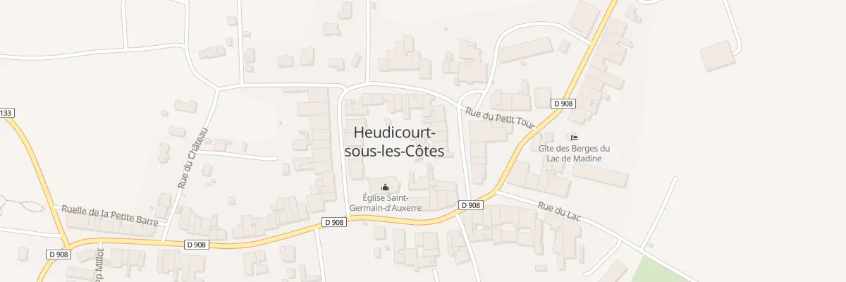 Plan du 9 Rue Saint-germain à Heudicourt-sous-les-Côtes