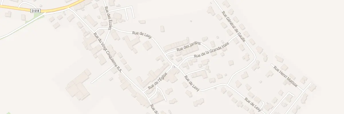 Plan du 4 Rue des Jardins à Villers-la-Chèvre