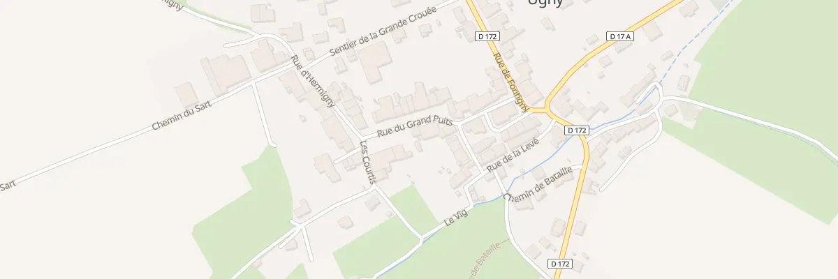 Plan du 8 Rue du Grand Puits à Ugny
