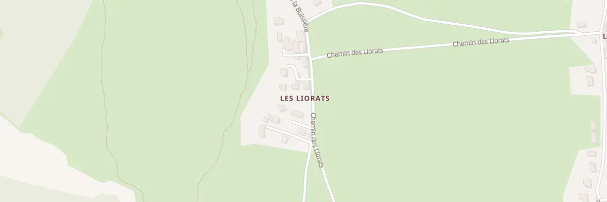 Plan du 532 Che des Liorats à Monteynard