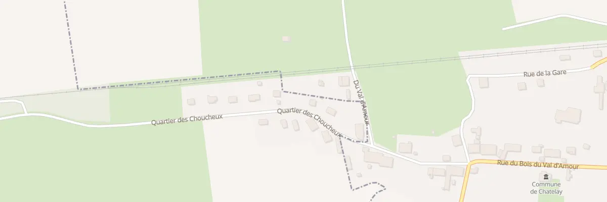 Plan du 3 Qua des Choucheux à Chatelay