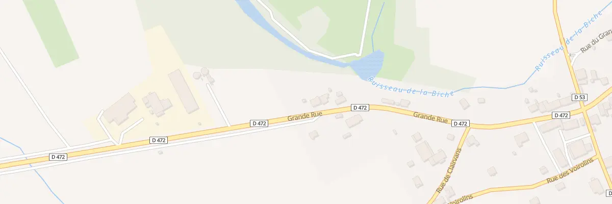 Plan du 3 Grande Rue à Chamblay