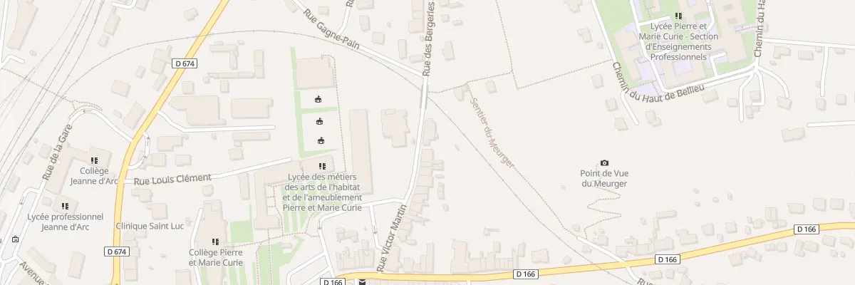 Plan du 30 Rue Victor Martin à Neufchâteau