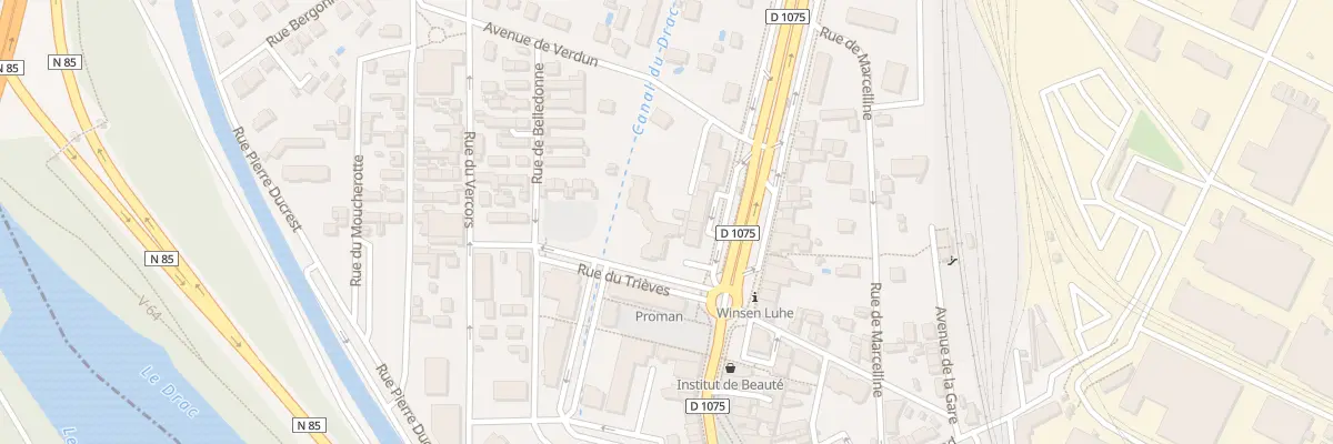 Plan du 5 Crs Saint - André au Pont-de-Claix