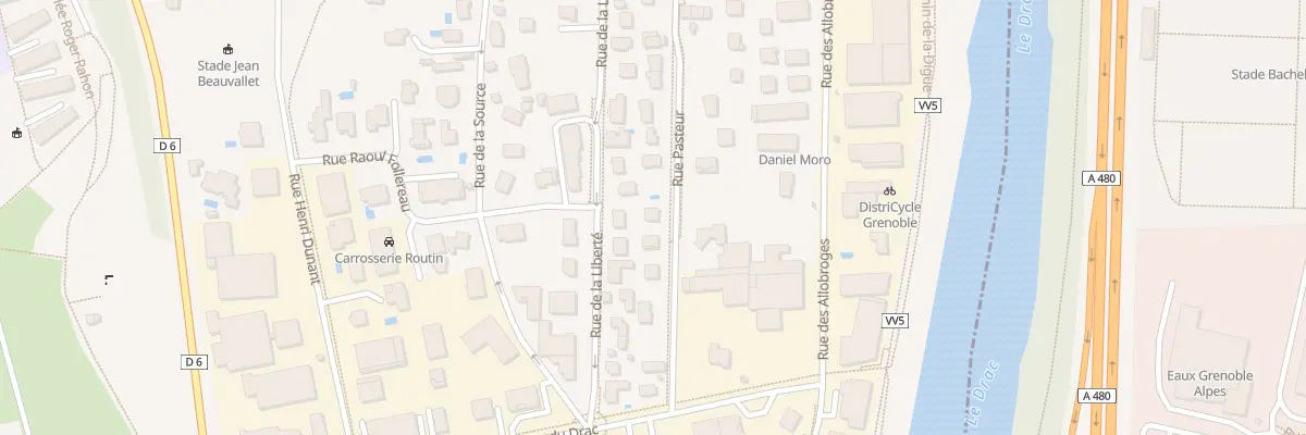 Plan du 96 Rue Pasteur à Seyssins