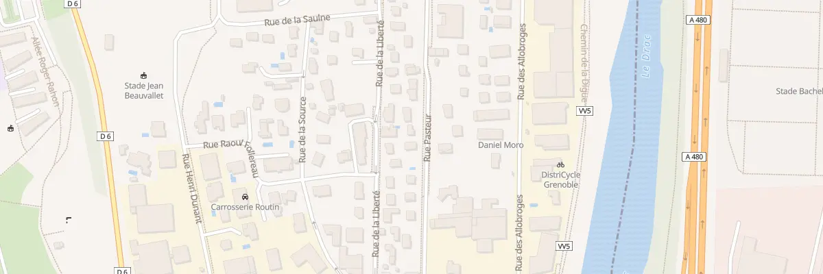 Plan du 90 Rue Pasteur à Seyssins