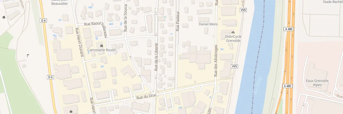 Plan du 100 Rue Pasteur à Seyssins