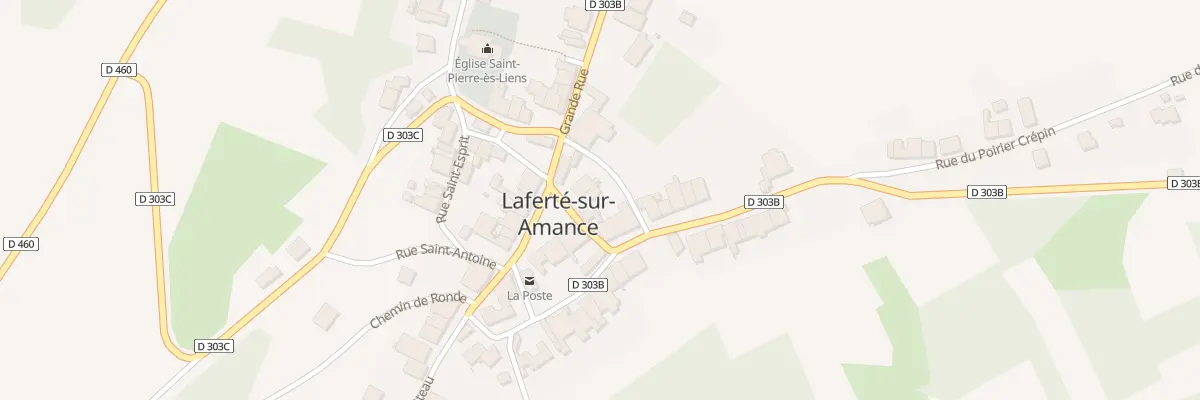 Plan du 2 Pl de la Mairie à Laferté-sur-Amance