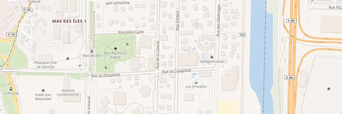 Plan du 48 Rue Pasteur à Seyssins