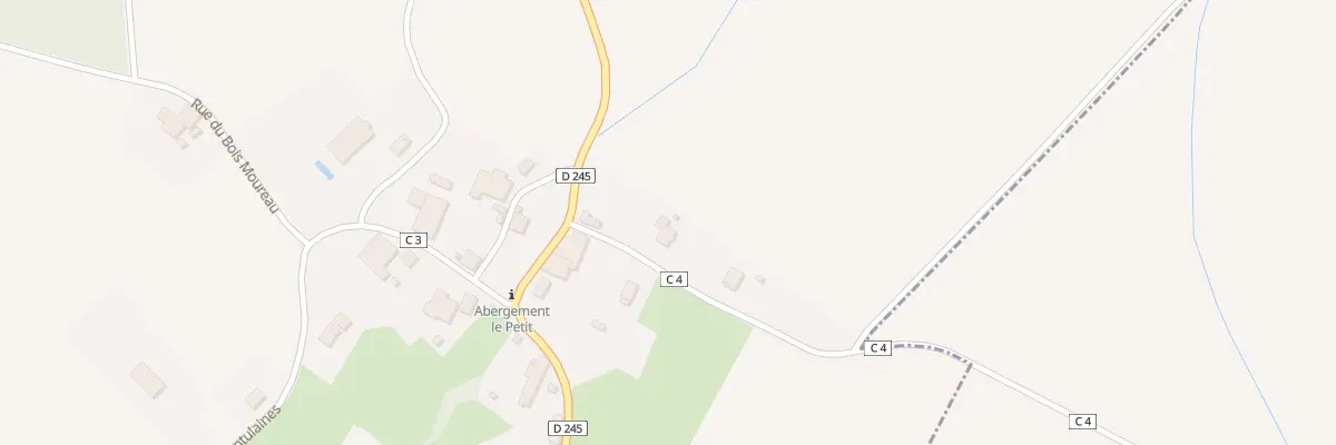 Plan du 3 Rue des Granges Coton à Abergement-le-Petit