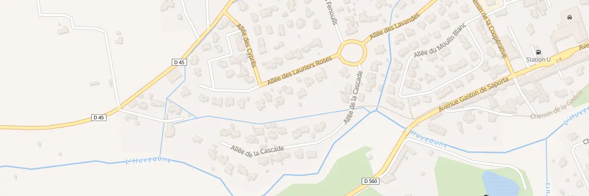 Plan du 26B All des Lauriers Roses à Saint-Zacharie