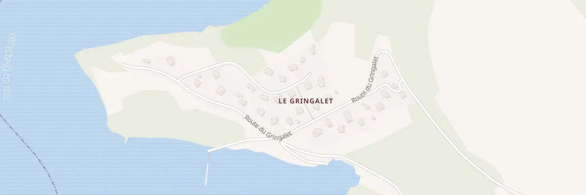 Plan du 708 Ham Le Gringalet à Barésia-sur-l’Ain