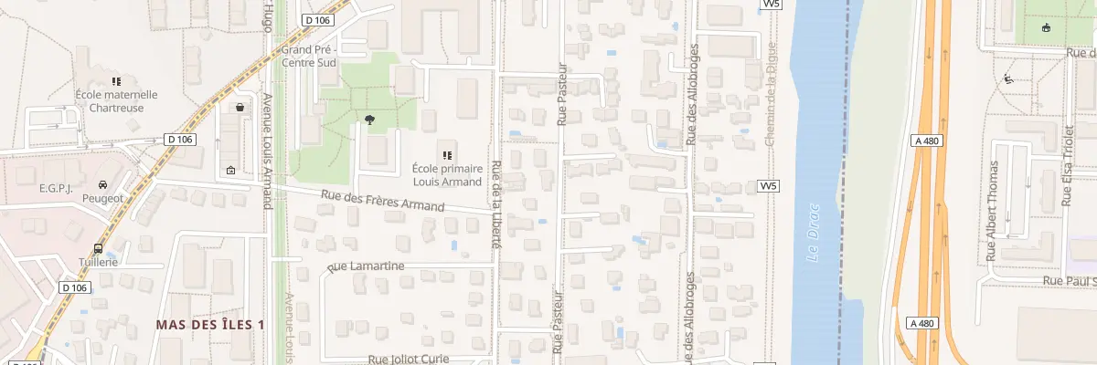 Plan du 24 Rue Pasteur à Seyssins