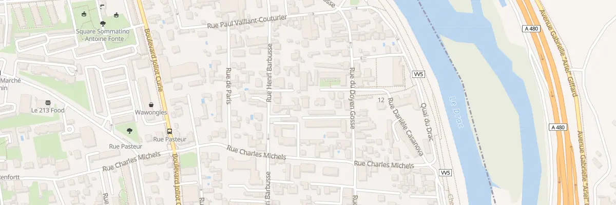 Plan du 9 Rue du Polygone à Fontaine