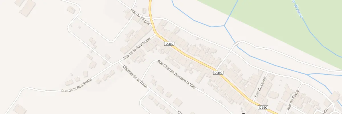 Plan du 41 Gr La Grande Rue à Troussey