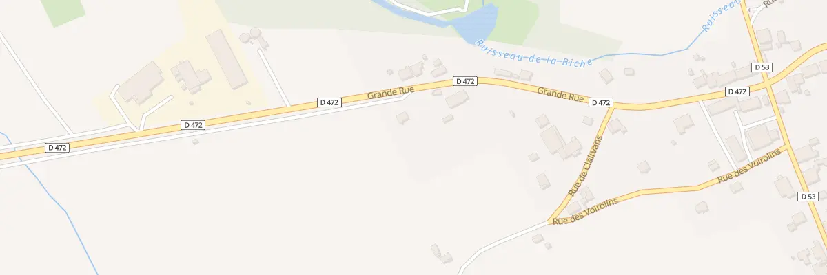 Plan du 2A Grande Rue à Chamblay