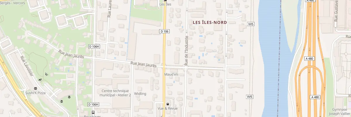 Plan du 42 Rue de l’Industrie à Seyssinet-Pariset