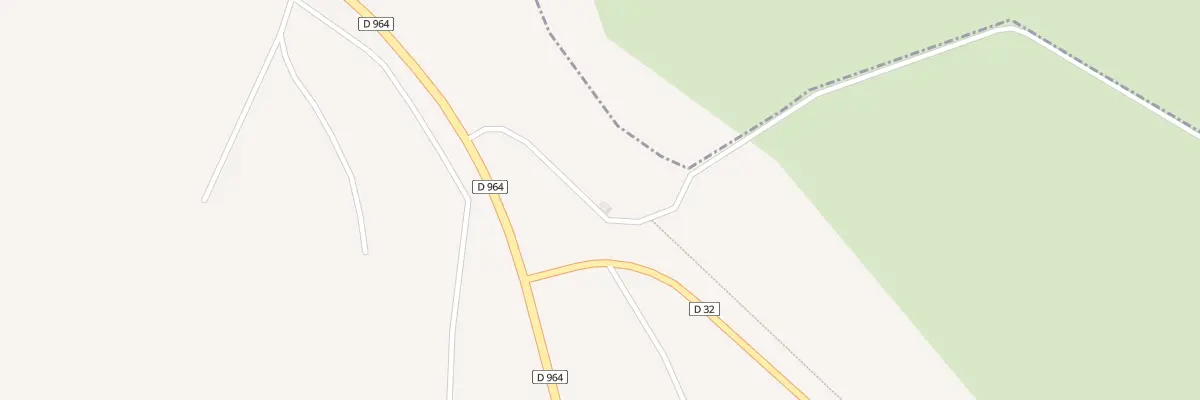 Plan du 9001 D N 32 de Lezeville A Vannes à Montbras